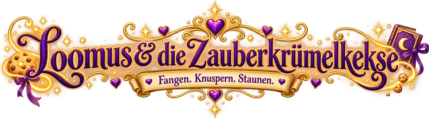 Loomus & die Zauberkrümelkekse – Fangen. Knuspern. Staunen.