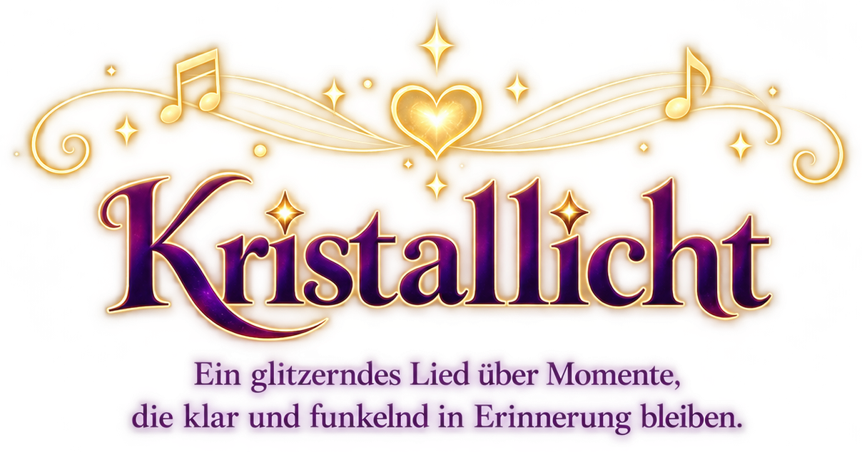 Kristalllicht &ndash; Ein glitzerndes Lied über Momente, die klar und funkelnd in Erinnerung bleiben.